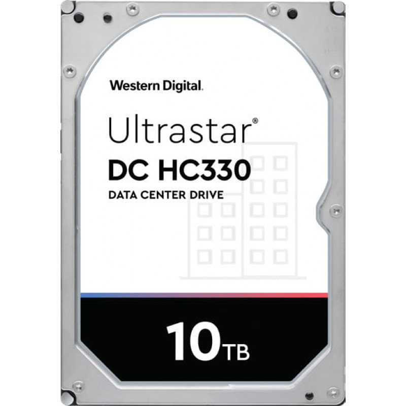 Western Digital Ultrastar HC330 cietais disks, 10 TB, SATA, WUS721010ALE6L4 (0B42266)