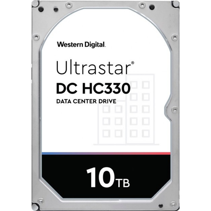Western Digital Ultrastar HC330 cietais disks, 10 TB, SATA, WUS721010ALE6L4 (0B42266)