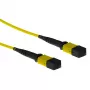 ACT 10 m singlemode 9/125 OS2 optiskās šķiedras savienojuma kabelis, MTP ligzdas, polaritāte A, RL7790