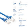 ACT FC2602 īpaši elastīgs CAT6A S/FTP savienojuma kabelis, 2 m, TPE, RJ45, ar aizsardzību pret aizķeršanos, zils