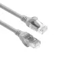 ACT FC1000 īpaši elastīgs komutācijas kabelis, U/UTP CAT6A, TPE, RJ45, 0,5 m, pelēks