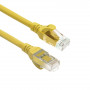ACT FC1810 U/UTP CAT6A TPE īpaši elastīgs komutācijas kabelis ar RJ45 savienotājiem, 10 m, dzeltens