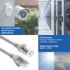 ACT FC1051 U/UTP CAT6A īpaši elastīgs savienojuma kabelis, TPE, ar fiksatora aizsargu, RJ45, 1,5 m, pelēks