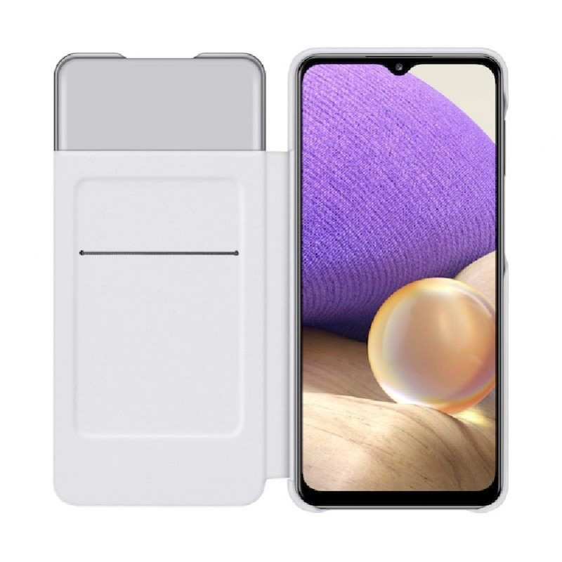 Samsung Smart S View Wallet Cover vāciņš Galaxy A32 5G, balts