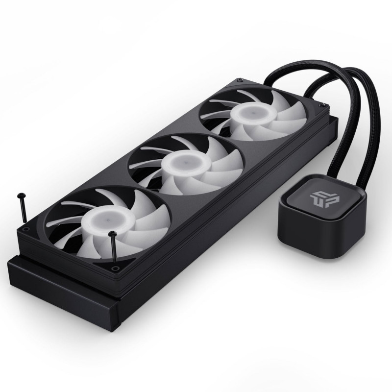 Phanteks Glacier One 360S25 SE DRGB AIO šķidrumdzesēšanas procesora dzesētājs, melns