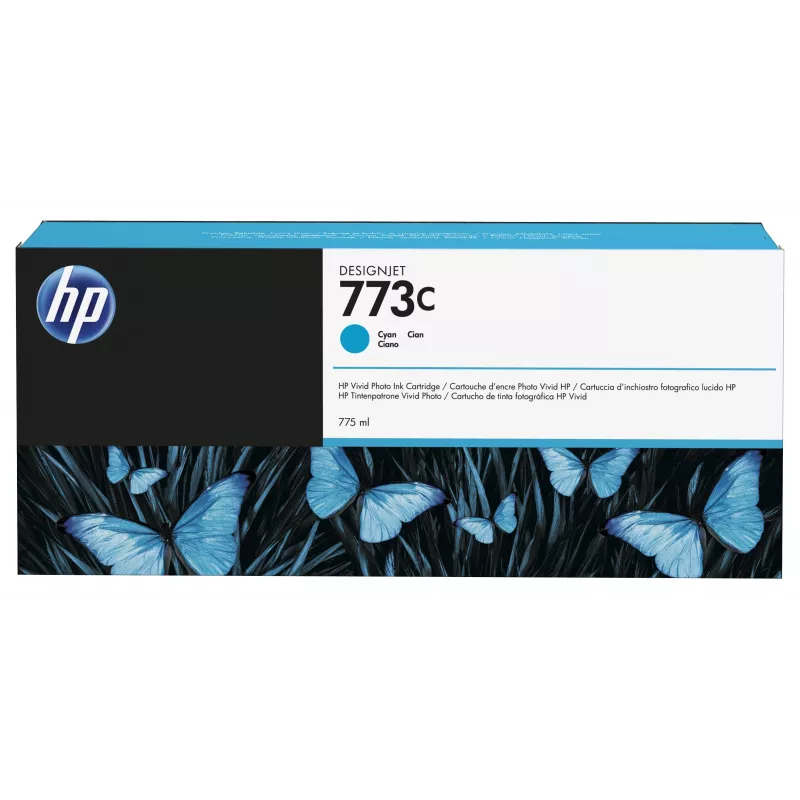 HP 773C C1Q42A tinte DesignJet Z6600, Z6610, Z6800, Z6810, ciāna
