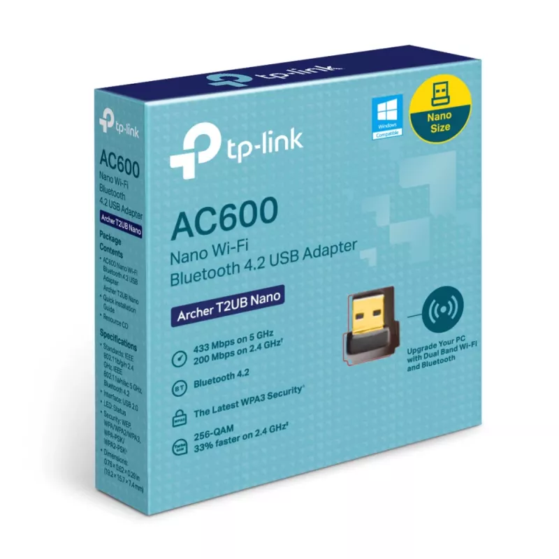 TP-Link Archer T2UB Nano tīkla adapteris