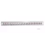 EFB Elektronik SB-FP-24SC-S-OS2 priekšējais panelis ar 24 x LC duplex savienotājiem, OS2, pelēks