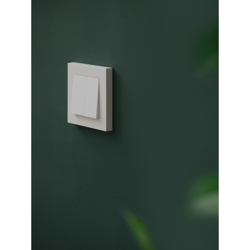 Osram SMART+ MATTER viedais sienas slēdzis, 2 kanālu, balts
