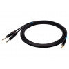 SSQ MIJM3 SS-1815 audio kabelis, 3,5 mm stereo Jack – 2x 6,3 mm mono Jack, 3 m, melns