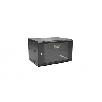 Digitus DN-W19 06U/450/B 6U sienas skapis, melns