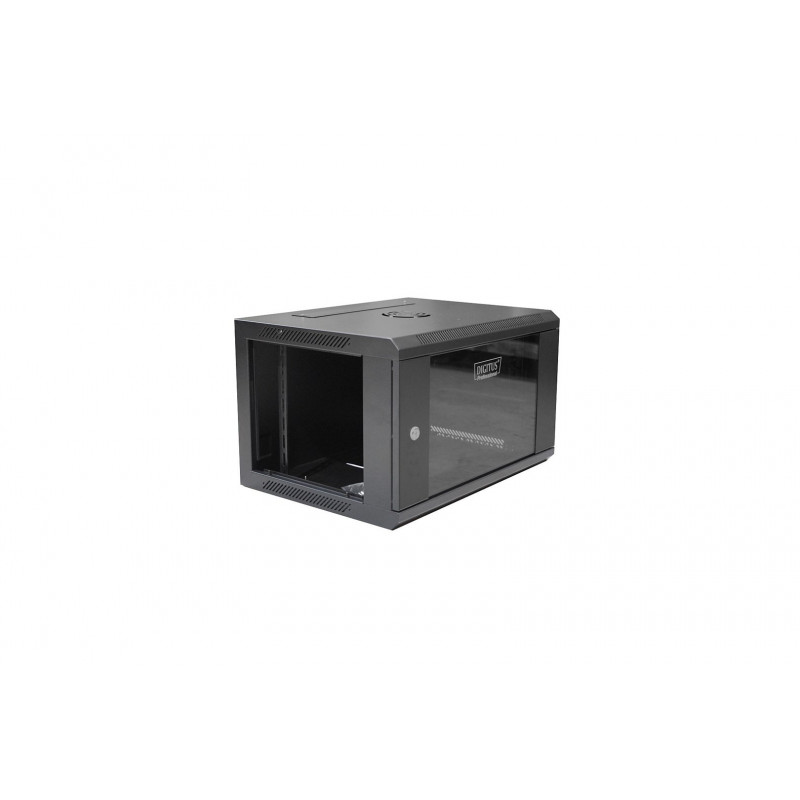 Digitus DN-W19 06U/450/B 6U sienas skapis, melns