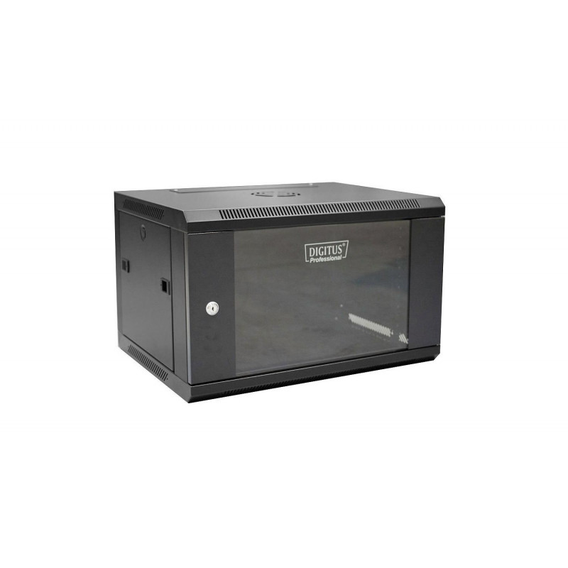 Digitus DN-W19 06U/450/B 6U sienas skapis, melns