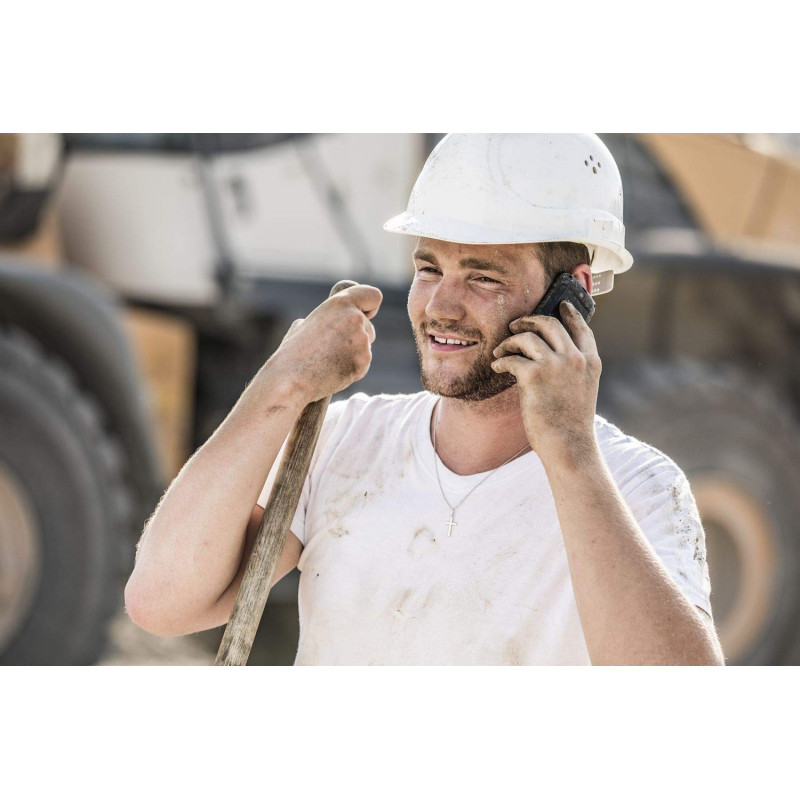 RugGear RG150 aizsargāts pogu tālrunis, Dual SIM, melns
