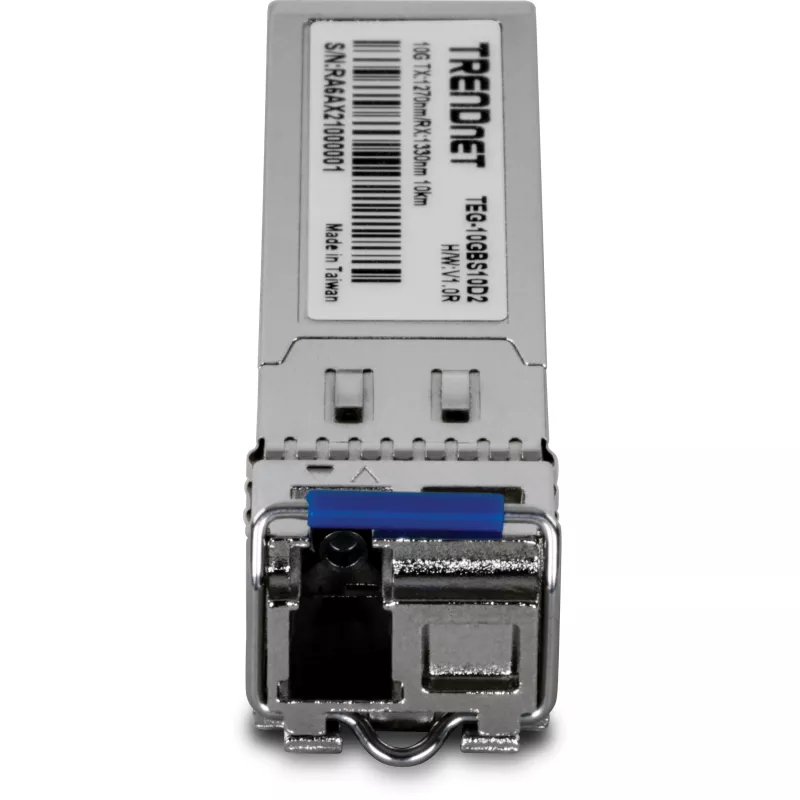 TRENDnet TEG-10GBS10D2 SFP+ raiduztvērēja modulis, 10G, vienmoda, divu viļņu garumu, LC, 10 km