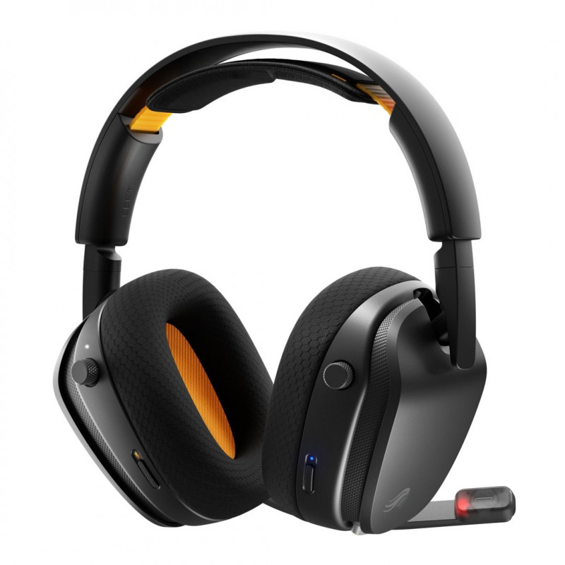 Glorious GHS Wireless InfinitePlay GLO-A-5-PC-BLK austiņas, melnas