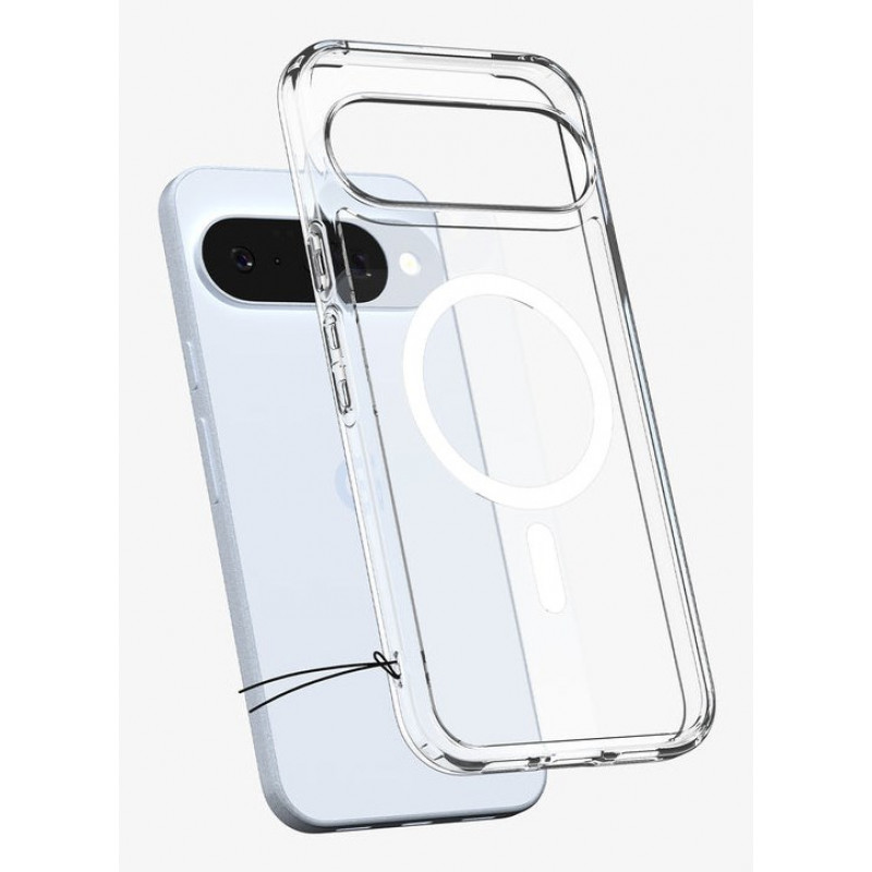 Spigen Ultra Hybrid MagSafe vāciņš Google Pixel 10 Pro / Pixel 10, caurspīdīgi balts