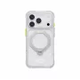 Skinarma Saturn MagSafe vāciņš ar grozāmu statni iPhone 18 Pro / 17 Pro, sarmas krāsā