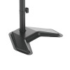 Sbox LCD-F012-3 monitora turētājs, 17–32″, 10 kg, 100x100, melns
