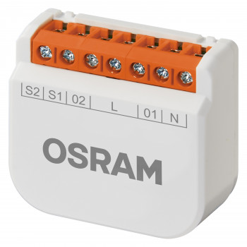 Osram SMART+ WiFi slēdža modulis, 2 kanāli, balts