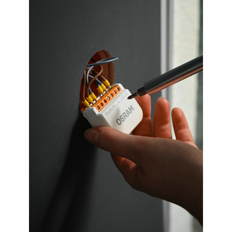 Osram SMART+ WiFi slēdža modulis, 2 kanāli, balts