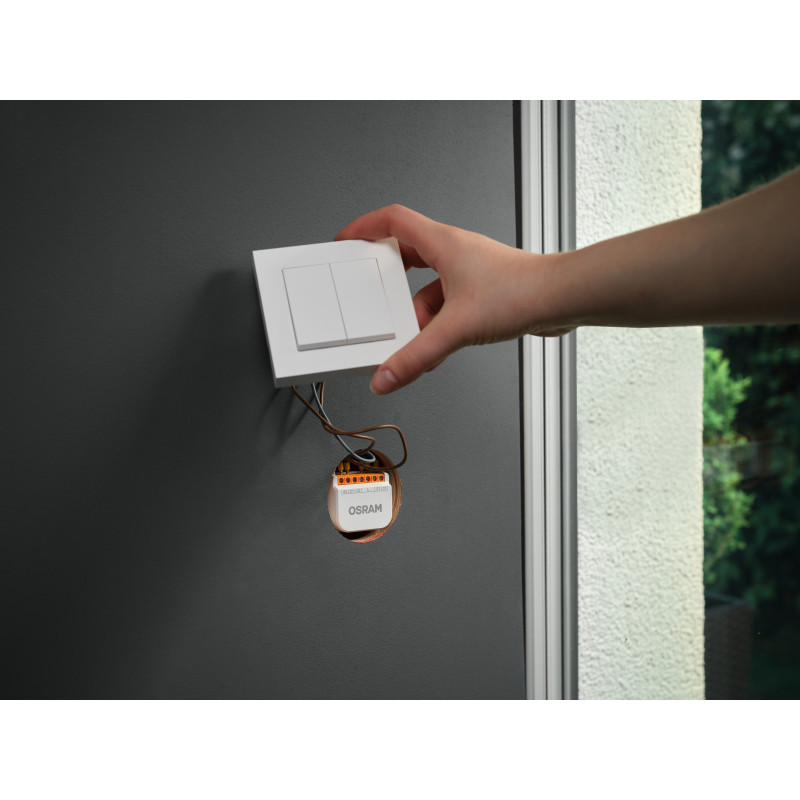Osram SMART+ WiFi slēdža modulis, 2 kanāli, balts
