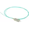 ACT RL8695 optiskās šķiedras SC pigtail kabelis, 1 m, OM3, LSZH, aqua