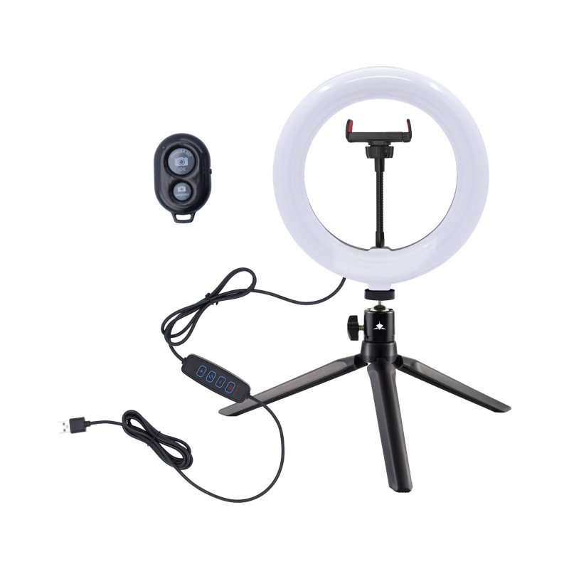 White Shark RL-08 MOONLIGHT-2 LED gredzenveida lampa, 21 cm