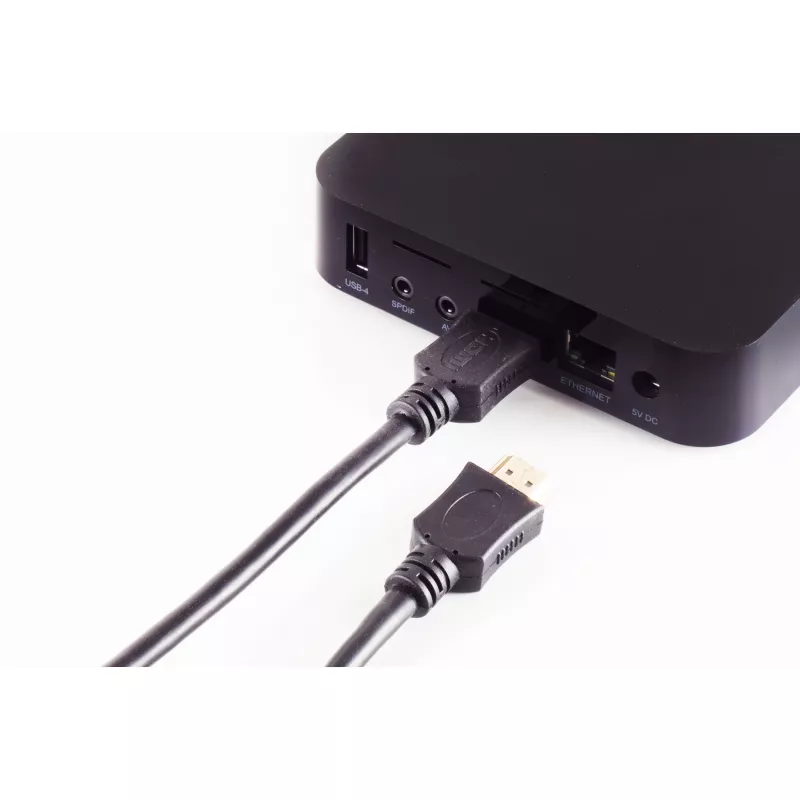 Wentronic 77473-E HDMI kabelis, 3 m, 3D, Ethernet, 4K 60 Hz, zeltīts