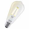 Osram SMART+ MATTER Dimmable Classic Edison 60 827 E27 viedā spuldze, 6 W, silti balta, Wi-Fi