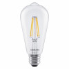 Osram SMART+ MATTER Dimmable Classic Edison 60 827 E27 viedā spuldze, 6 W, silti balta, Wi-Fi