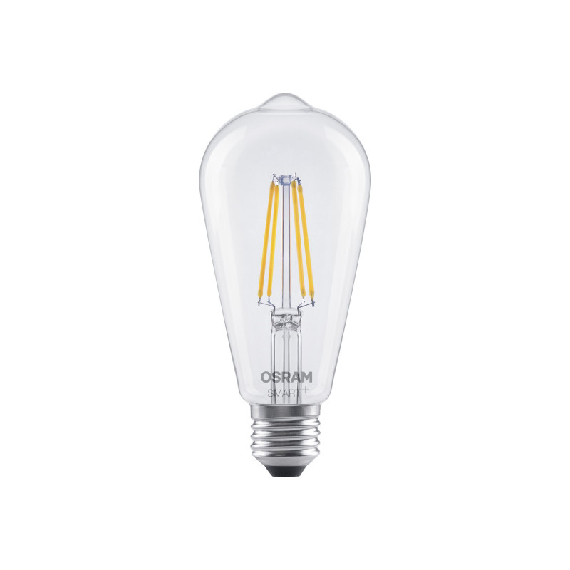 Osram SMART+ MATTER Dimmable Classic Edison 60 827 E27 viedā spuldze, 6 W, silti balta, Wi-Fi