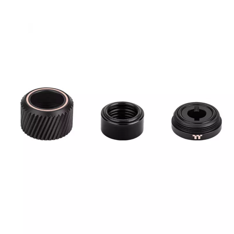 Thermaltake Pacific SF CL-W389-CA16MK-A spiedsavienojums 16 mm ārējā diametra cietajai caurulei, matēti melns