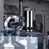 Thermaltake Pacific SF CL-W389-CA16MK-A spiedsavienojums 16 mm ārējā diametra cietajai caurulei, matēti melns