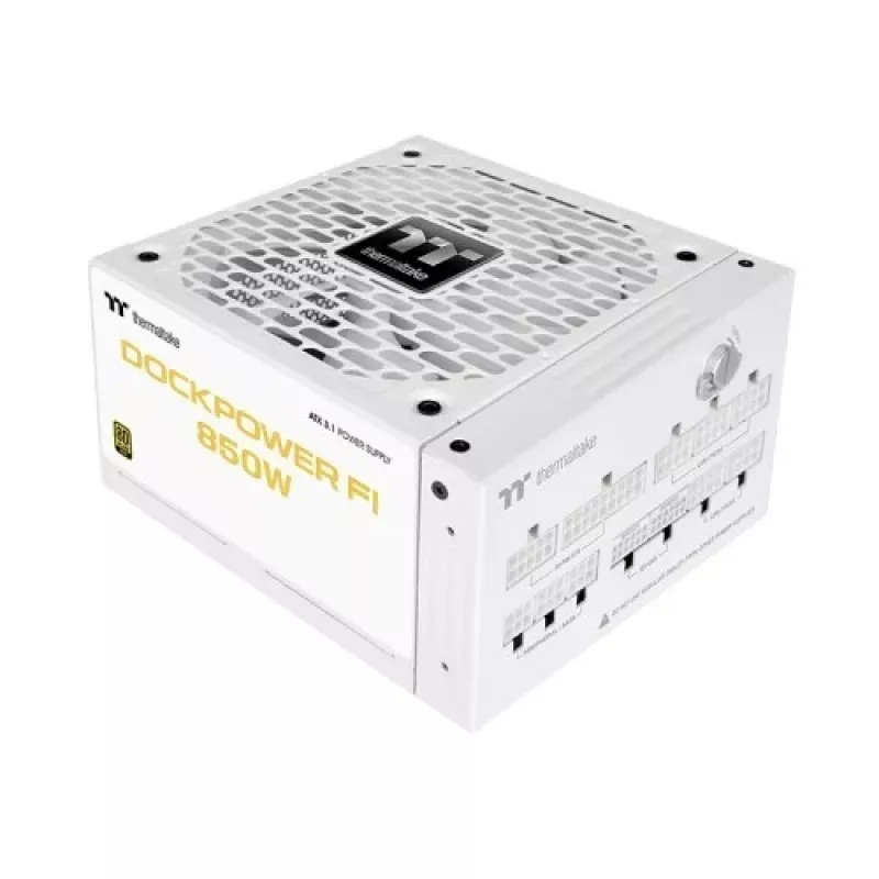 Thermaltake Dockpower FI 850 W datora barošanas bloks, ATX 3.1, 80 PLUS Gold, sniegbalts