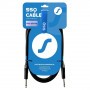 SSQ JMPJMP2 Pro audio kabelis, 6,3 mm mono Jack – 6,3 mm mono Jack ar Neutrik savienotājiem, 2 m