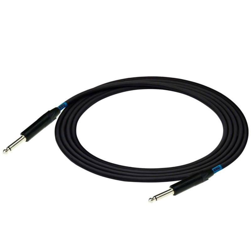 SSQ JMPJMP2 Pro audio kabelis, 6,3 mm mono Jack – 6,3 mm mono Jack ar Neutrik savienotājiem, 2 m