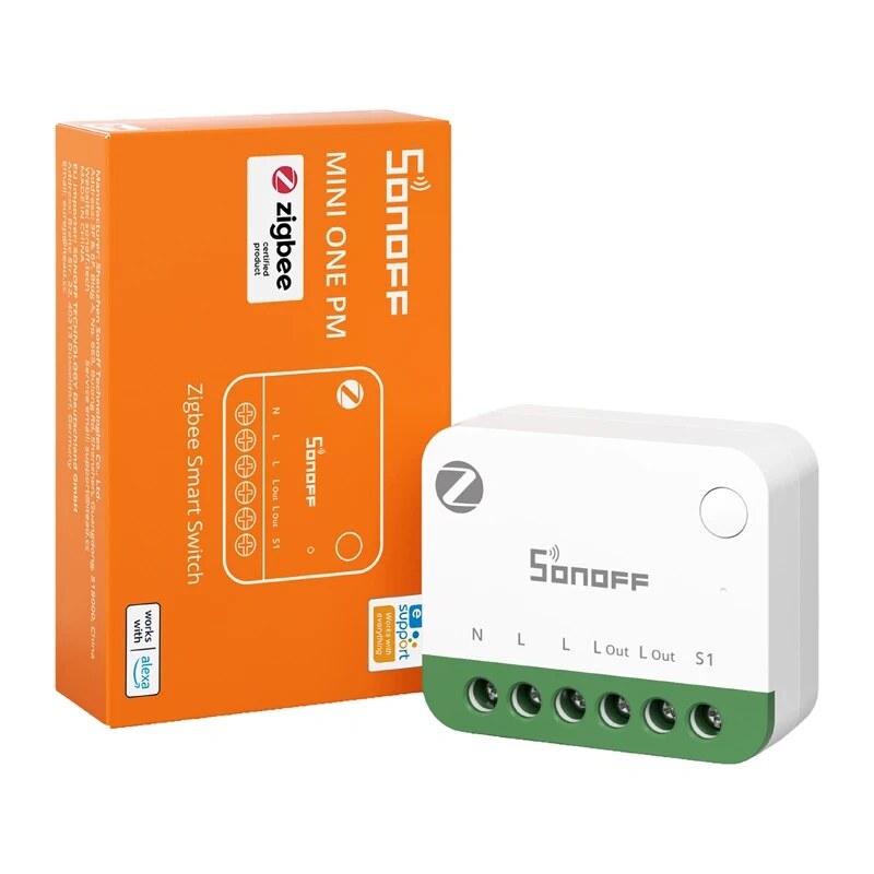 SONOFF MINI ONE PM MINI-ZB1GSP Zigbee viedais slēdzis
