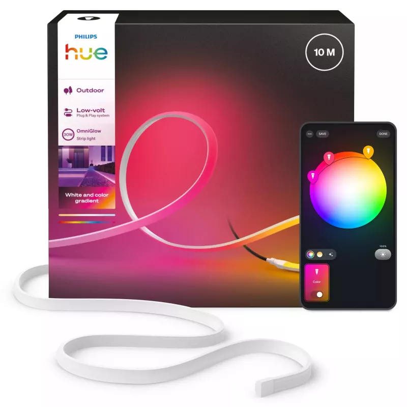 Philips Hue OmniGlow āra apgaismojuma lente, 10 m, EU