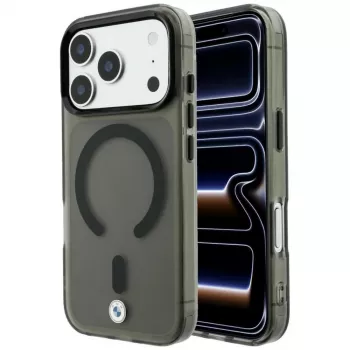 BMW BMW001310 vāciņš iPhone 18 Pro / 17 Pro, M IML Frosted Metal Logo & Trims, MagSafe, melns