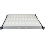 Alantec SA-PW-19-1U-370-4-S 19" 1U izvelkamais plaukts serveru skapim, dziļums 370 mm, pelēks