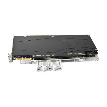 Thermaltake Pacific V-GTX 1080 Ti CL-W184-CU00TR-A, paredzēts ASUS ROG STRIX, caurspīdīgs
