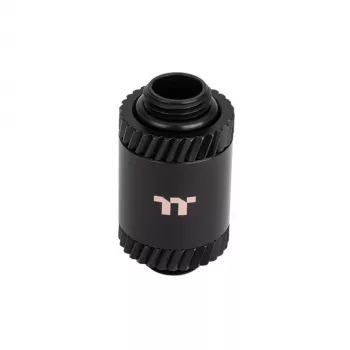 Thermaltake Pacific SF savienojuma pagarinātājs (ārējā–ārējā vītne) CL-W391-CU00MK-A, 30 mm, matēti melns, DIY LCS