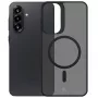 3mk Hardy Hazy MagCase apvalks Samsung Galaxy A17/A18 4G/5G, melns