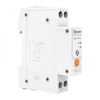 SONOFF BASIC-ZB1GSP Zigbee viedais slēdzis, DIN sliede, 32 A