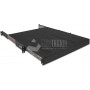 Wirewin SHELF PO 800 BL 19″ 1U izvelkams plaukts, līdz 35 kg, melns