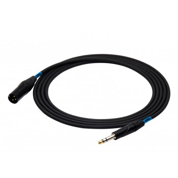 SSQ JSXM5 SS-1464 kabelis, stereo Jack – XLR 3 kontaktu spraudnis, 5 m, melns