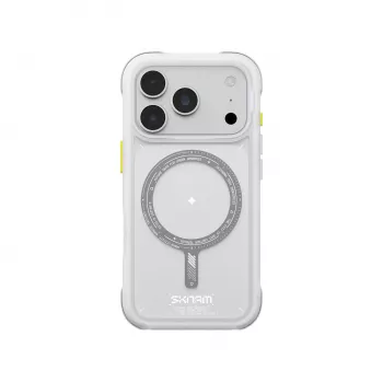 Skinarma Avion MagSafe apvalks iPhone 18 Pro / 17 Pro, balts