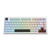 ONIKUMA MT501 spēļu tastatūra, 75 %, balta