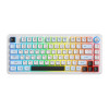 ONIKUMA MT501 spēļu tastatūra, 75 %, balta